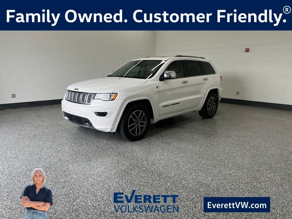 White (Ivory 3-Coat) 2019 Jeep Grand Cherokee SUV / Crossover Four-Wheel Drive 8-Speed Automatic