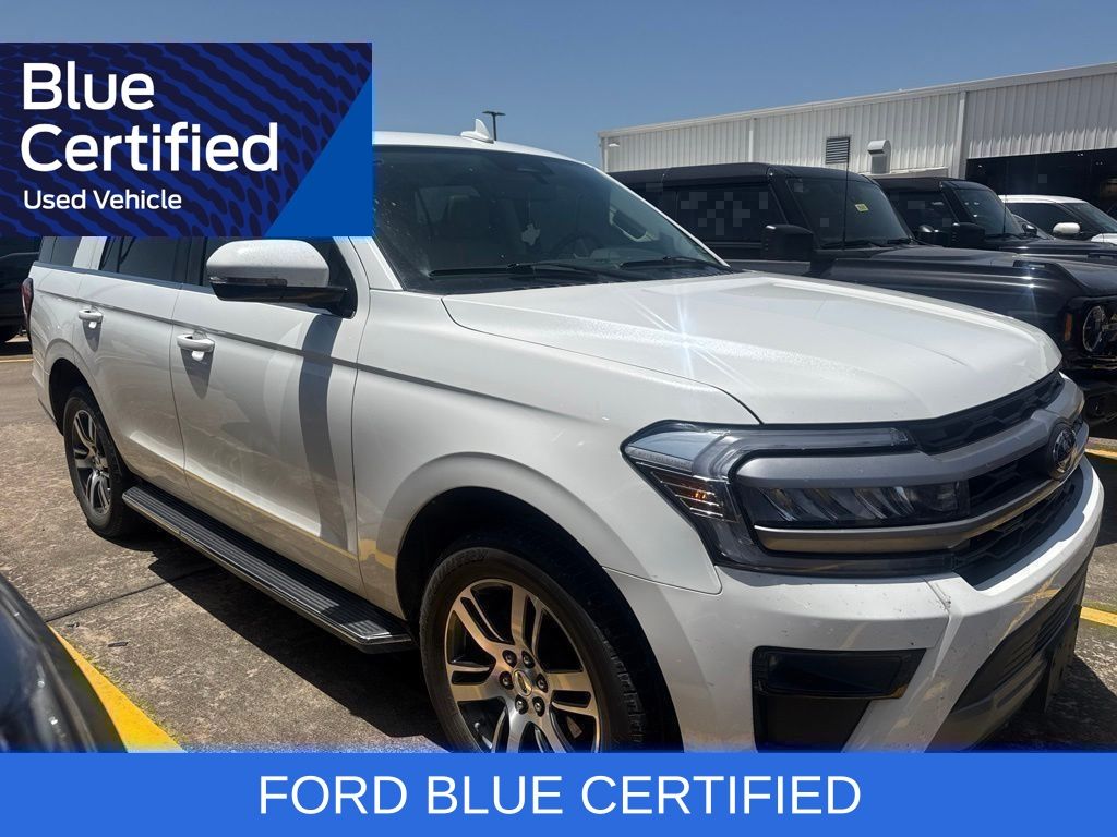 2023 Ford Expedition XLT White at AutoSavvy Houston Northwest