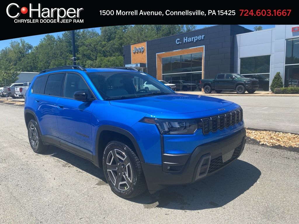 Hydro Blue Pearlcoat 2026 Jeep Cherokee Laredo 4WD SUV / Crossover Four-Wheel Drive Continuously Variable Transmission