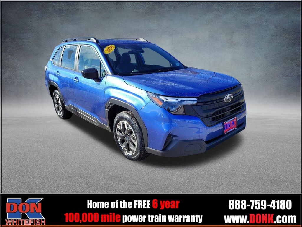 Blue Pearl 2026 Subaru Forester SUV / Crossover All-Wheel Drive Continuously Variable Transmission
