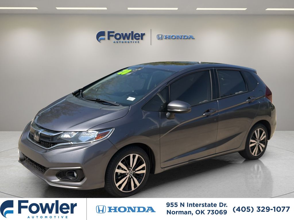 Gray (Modern Steel Metallic) 2020 Honda Fit Hatchback Front-Wheel Drive Continuously Variable Transmission