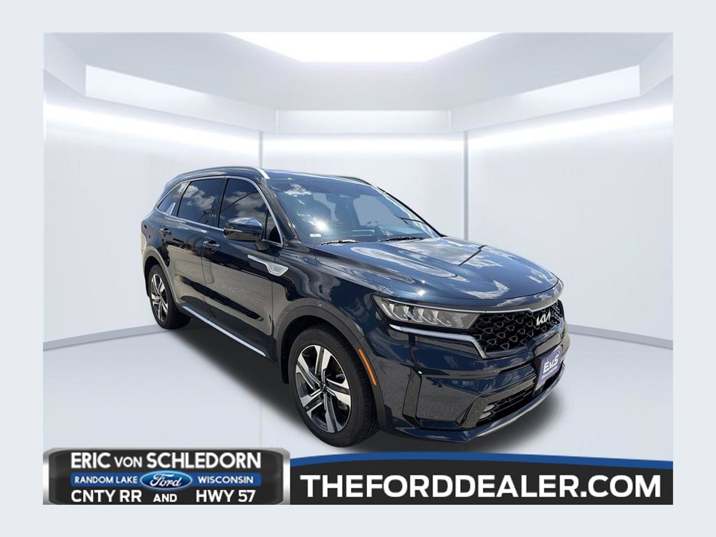 Gravity Blue 2023 Kia Sorento Hybrid SUV / Crossover All-Wheel Drive 6-Speed Automatic