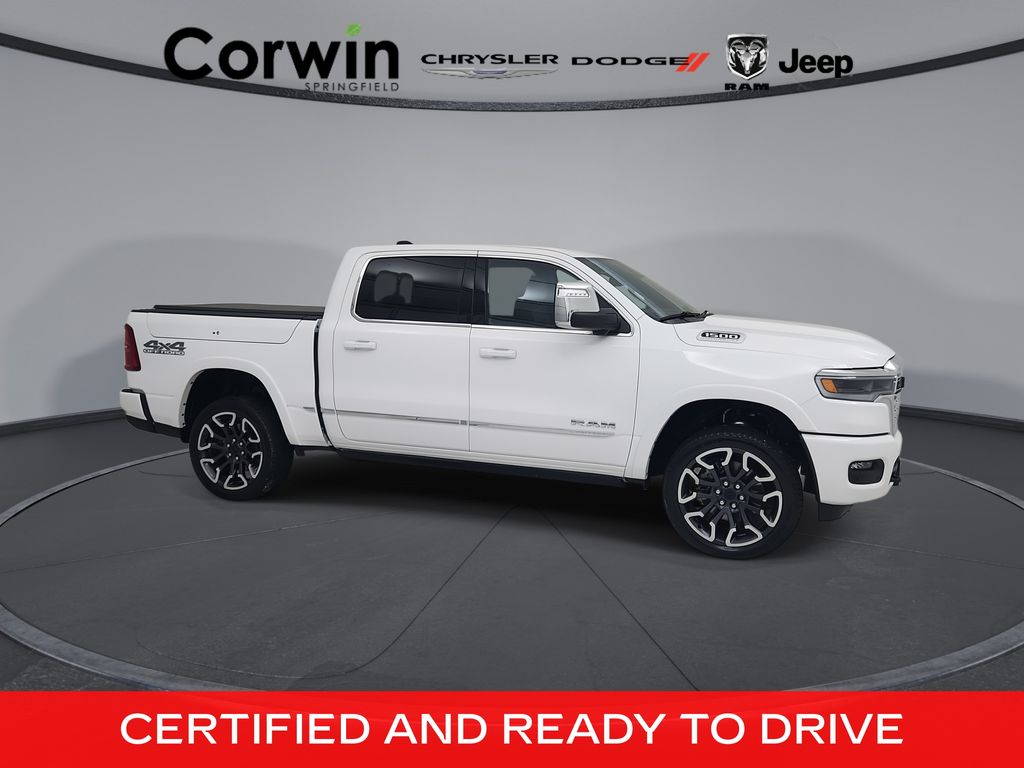 Bright White Clearcoat 2026 RAM 1500 Pickup Truck Four-Wheel Drive 8-Speed Automatic