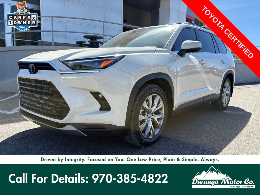 Coastal Cream 2024 Toyota Grand Highlander Hybrid Limited AWD SUV / Crossover All-Wheel Drive Continuously Variable Transmission