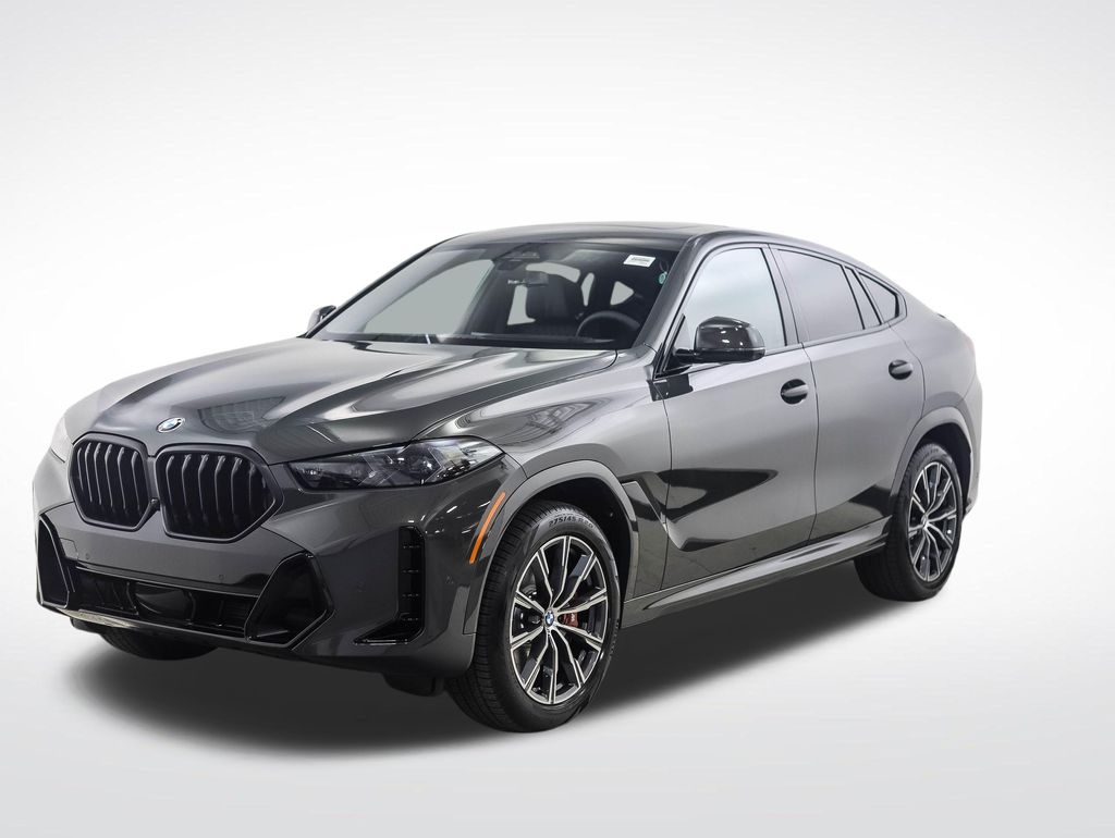 Gray Metallic 2026 BMW X6 xDrive40i SUV / Crossover All-Wheel Drive 8-Speed Automatic