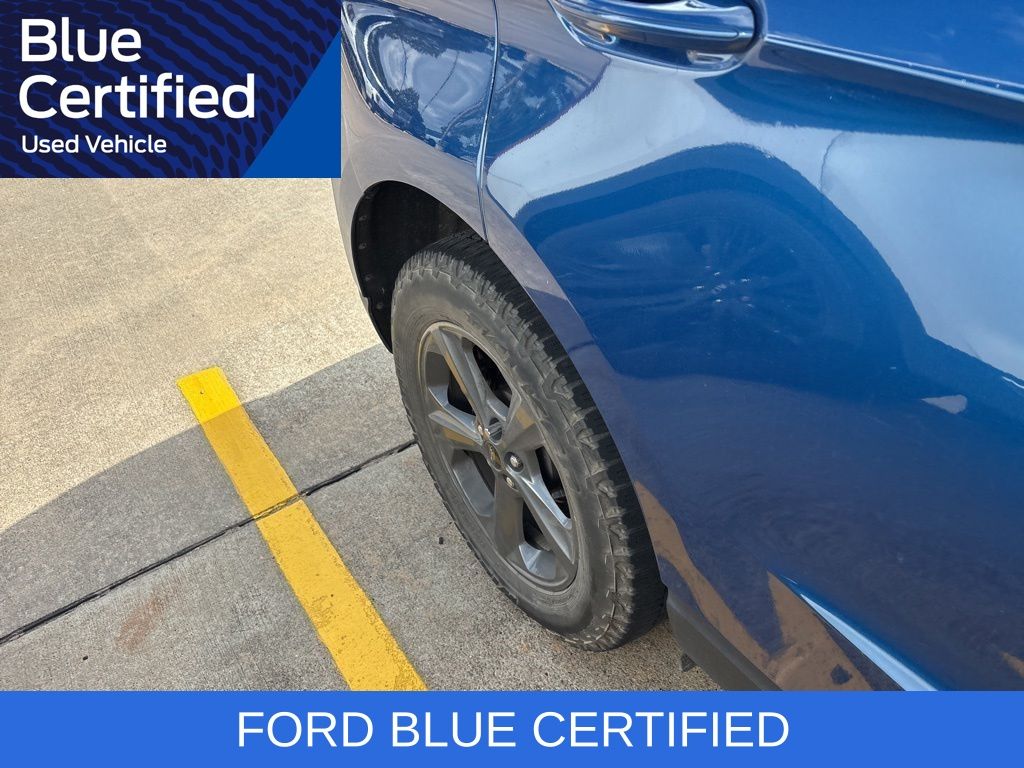 2024 Ford Edge SEL Blue at Shottenkirk Kia Fort Bend