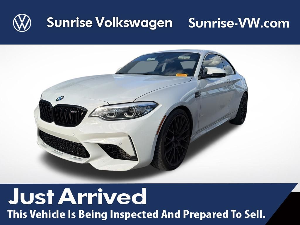 Alpine White 2020 BMW M2 Competition RWD Coupe Rear-Wheel Drive 7-Speed Automatic