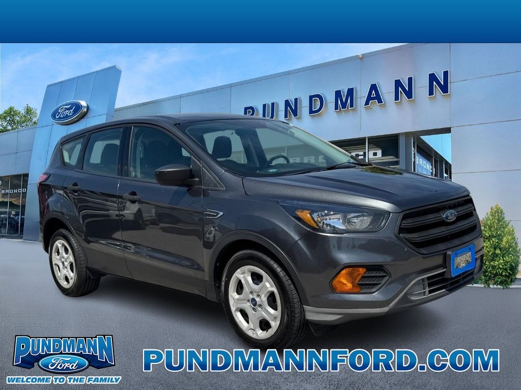 Gray (Magnetic) 2018 Ford Escape SUV / Crossover Front-Wheel Drive Automatic