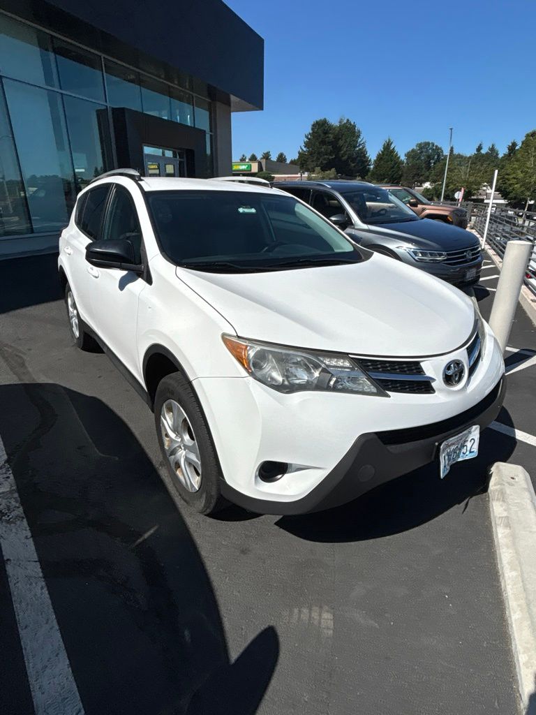 Super White 2015 Toyota RAV4 SUV / Crossover All-Wheel Drive 6-Speed Automatic