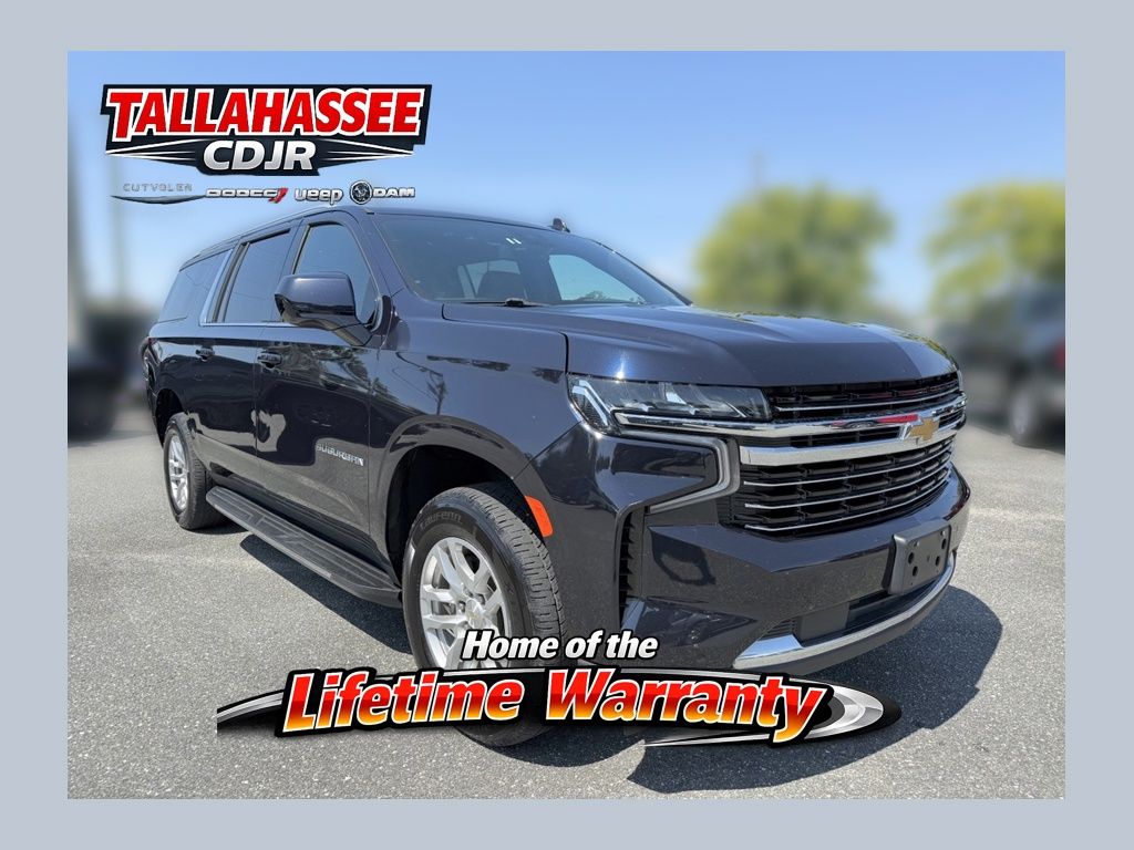 Midnight Blue Metallic 2024 Chevrolet Suburban SUV / Crossover Four-Wheel Drive