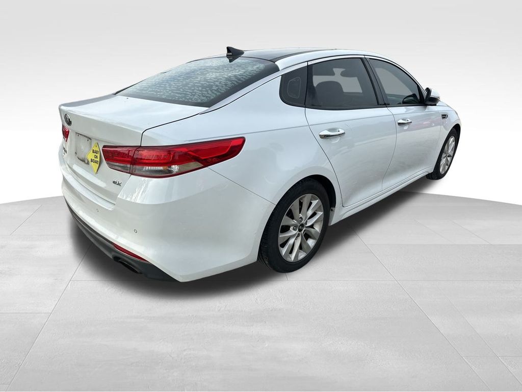 2016 Snow White Pearl Kia Optima EX FWD Sedan