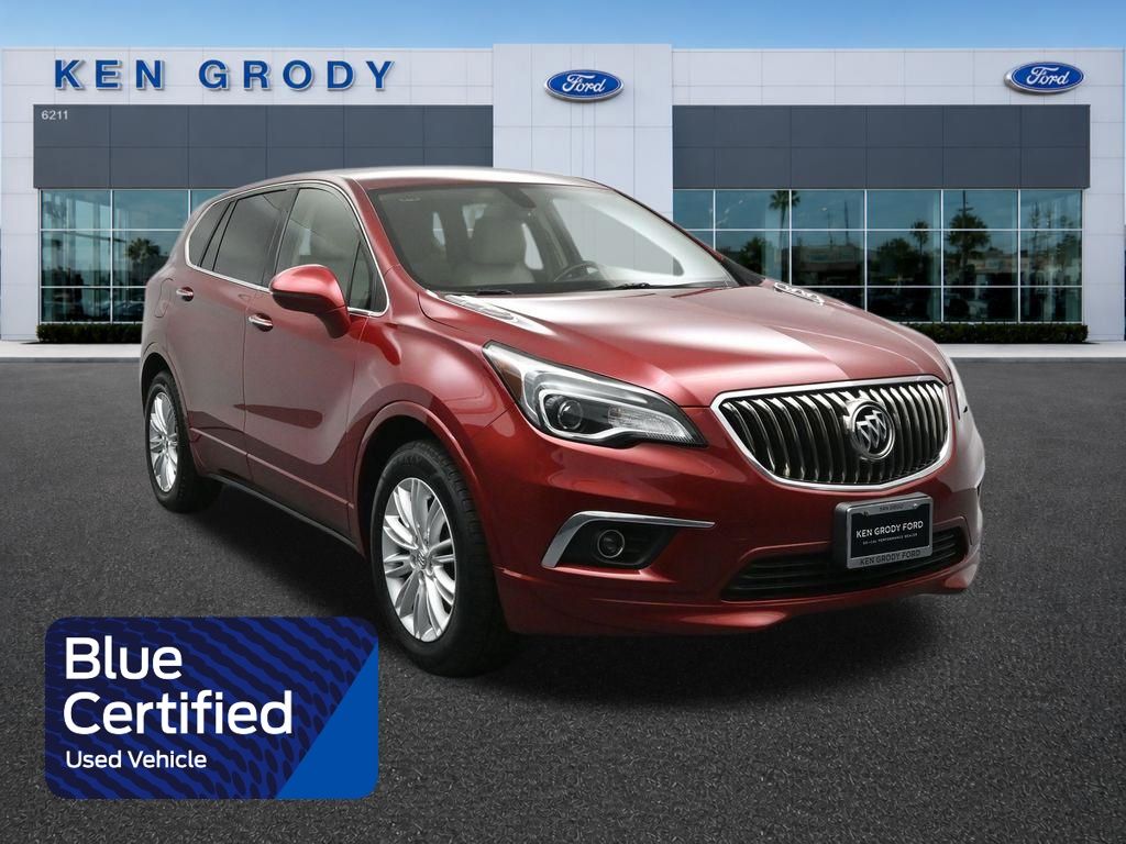 Chili Red Metallic 2017 Buick Envision Preferred FWD SUV / Crossover Front-Wheel Drive 6-Speed Automatic