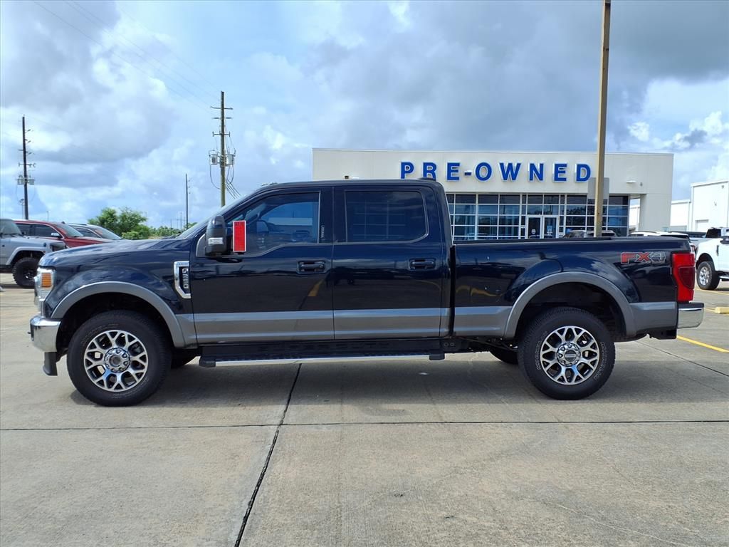 2021 Ford F-250SD Lariat Blue at Autostrade