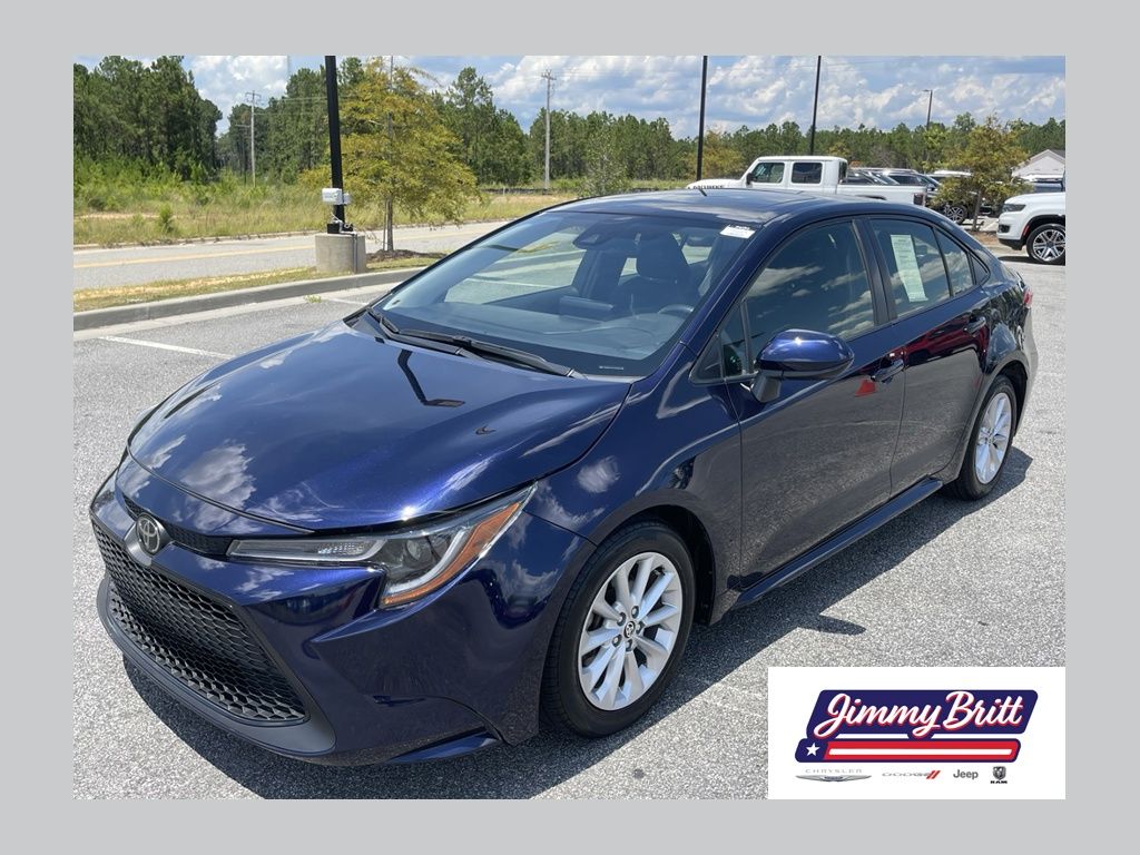 Blue Crush Metallic 2022 Toyota Corolla Sedan Front-Wheel Drive Continuously Variable Transmission