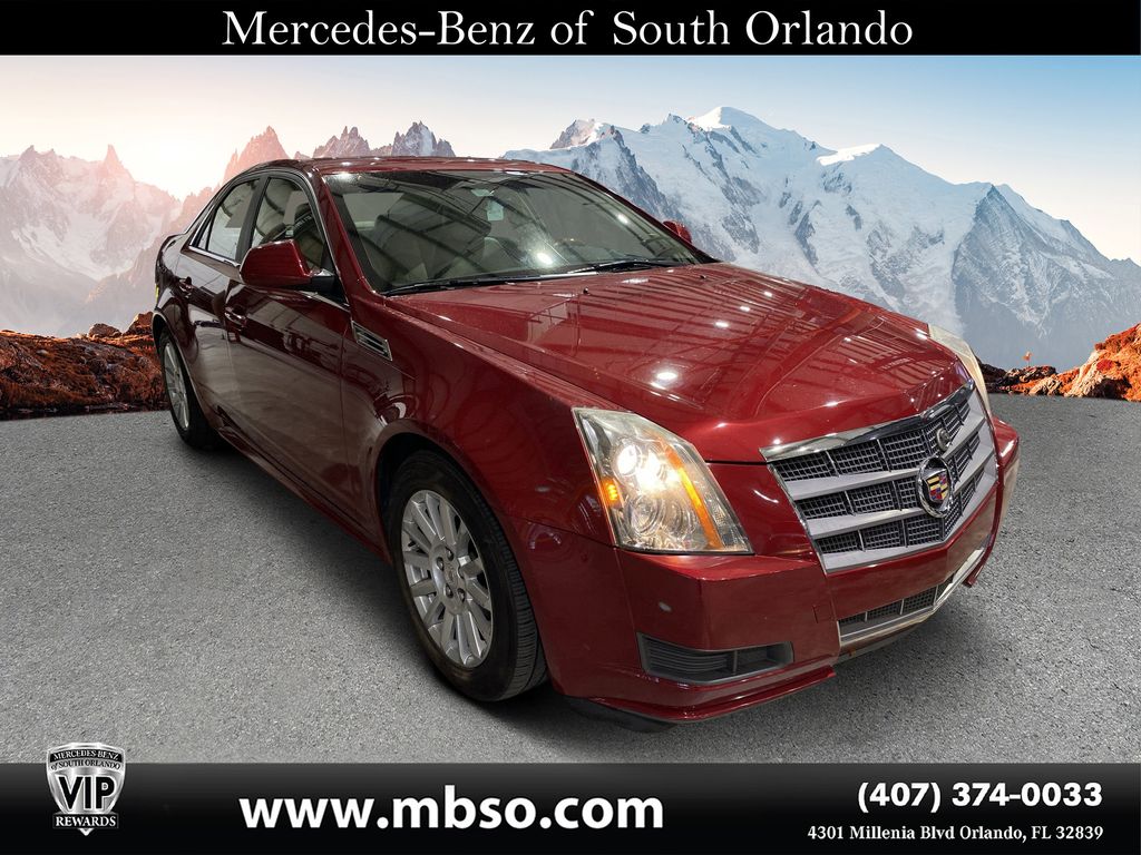 Crystal Red Tintcoat 2010 Cadillac CTS 3.0L Luxury RWD Sedan Rear-Wheel Drive 6-Speed Automatic
