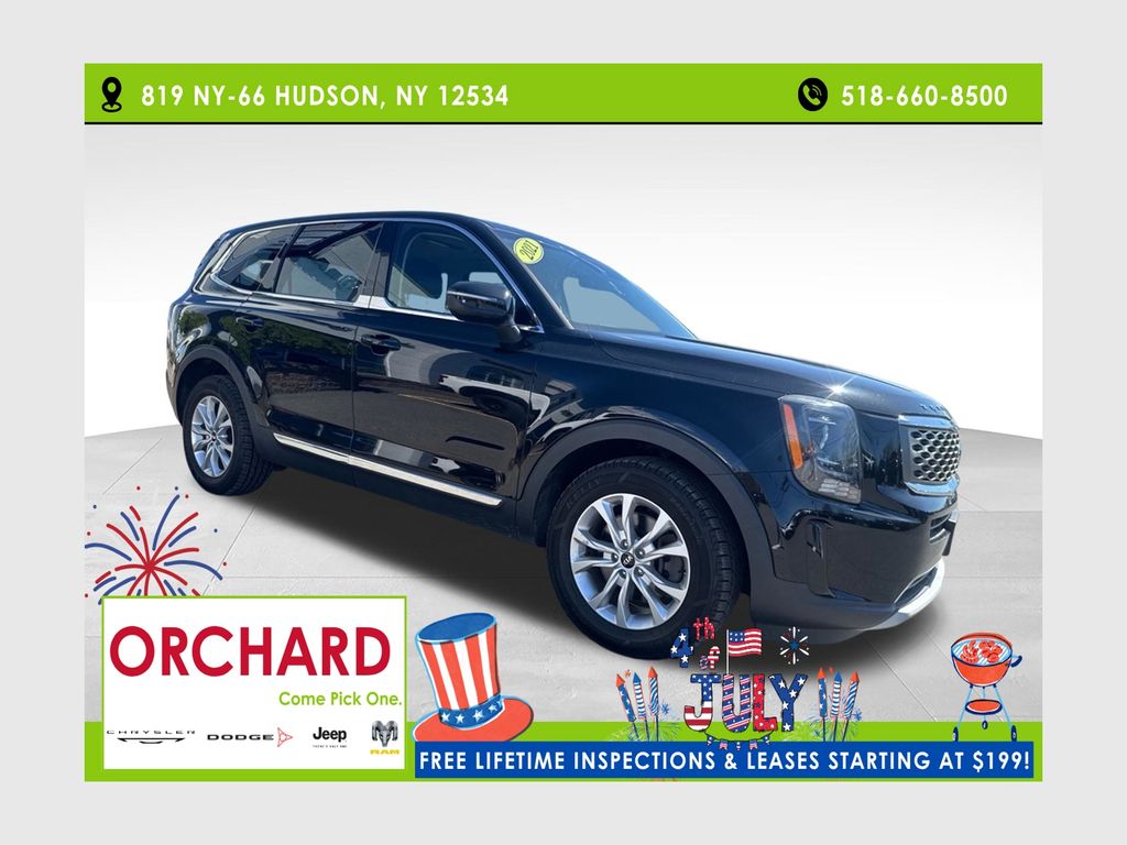 Ebony Black 2021 Kia Telluride SUV / Crossover All-Wheel Drive 8-Speed Automatic