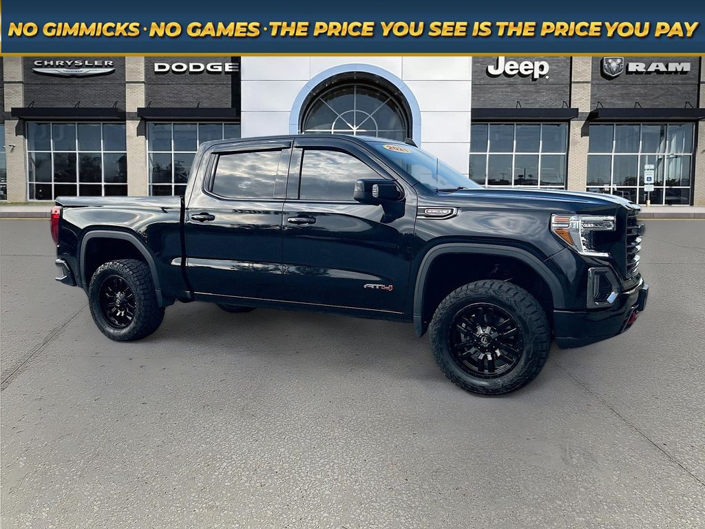 Black (Ebony Twilight Metallic) 2021 GMC Sierra 1500 Pickup Truck Four-Wheel Drive Automatic