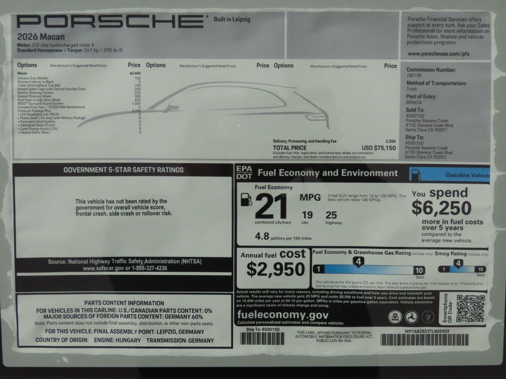 Thumbnail: 2026 Porsche Macan - 14