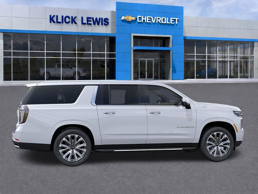 2026 Chevrolet Suburban High Country White at Klick Lewis Buick Chevrolet