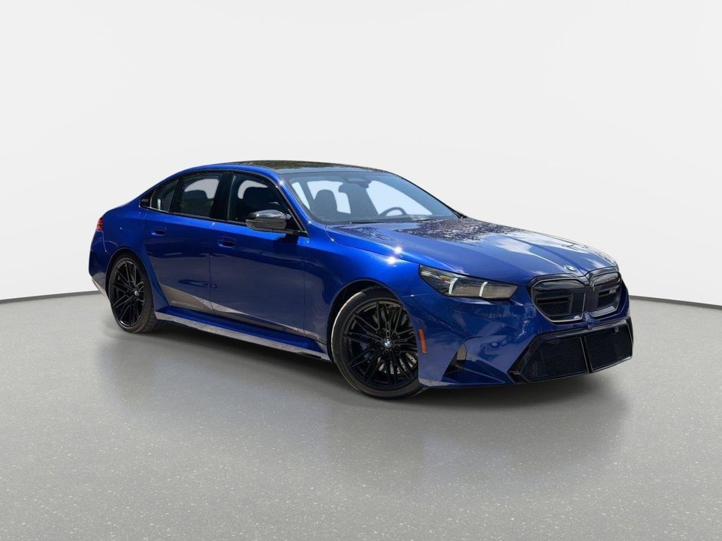 Blue 2025 BMW M5 Sedan All-Wheel Drive 8-Speed Automatic