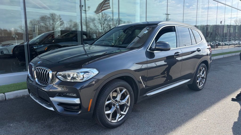Gray (Dark Graphite Metallic) 2021 BMW X3 xDrive30i AWD SUV / Crossover All-Wheel Drive 8-Speed Automatic