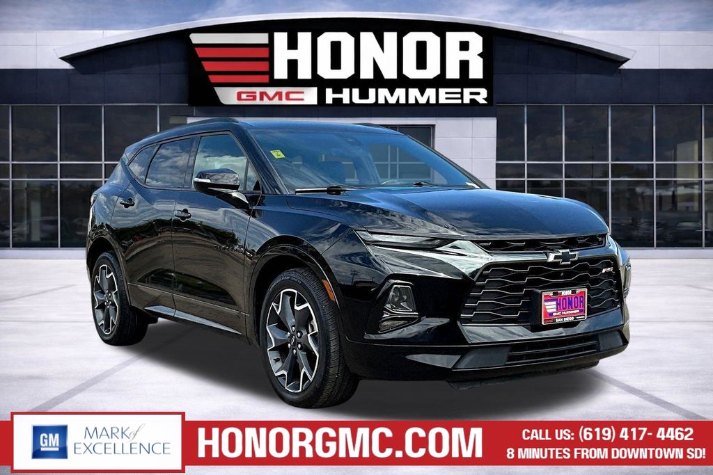 Black 2019 Chevrolet Blazer SUV / Crossover All-Wheel Drive 9-Speed Automatic
