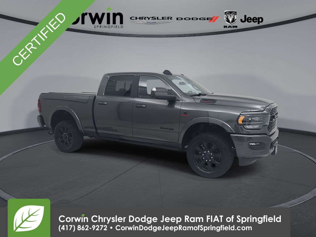 Gray (Granite Crystal Metallic Clearcoat) 2022 RAM 2500 Pickup Truck Four-Wheel Drive 6-Speed Automatic