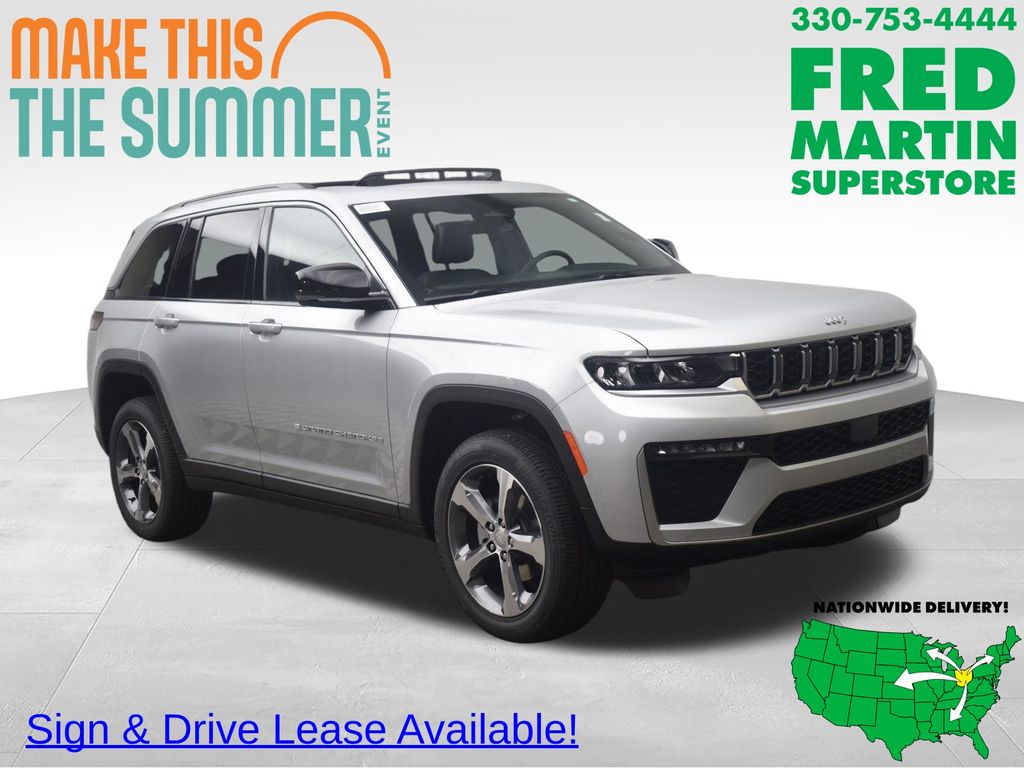 Silver Zynith 2026 Jeep Grand Cherokee SUV / Crossover Four-Wheel Drive 8-Speed Automatic