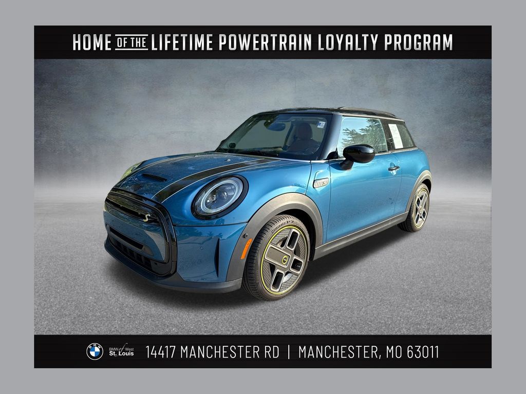 Island Blue Metallic 2024 MINI Cooper Hatchback Front-Wheel Drive 1-Speed Automatic