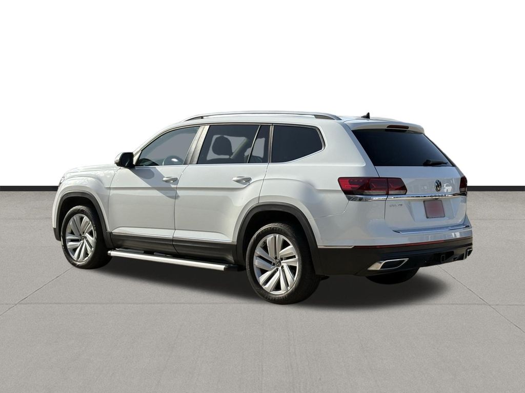 2021 Volkswagen Atlas SEL White at DeMontrond Mazda
