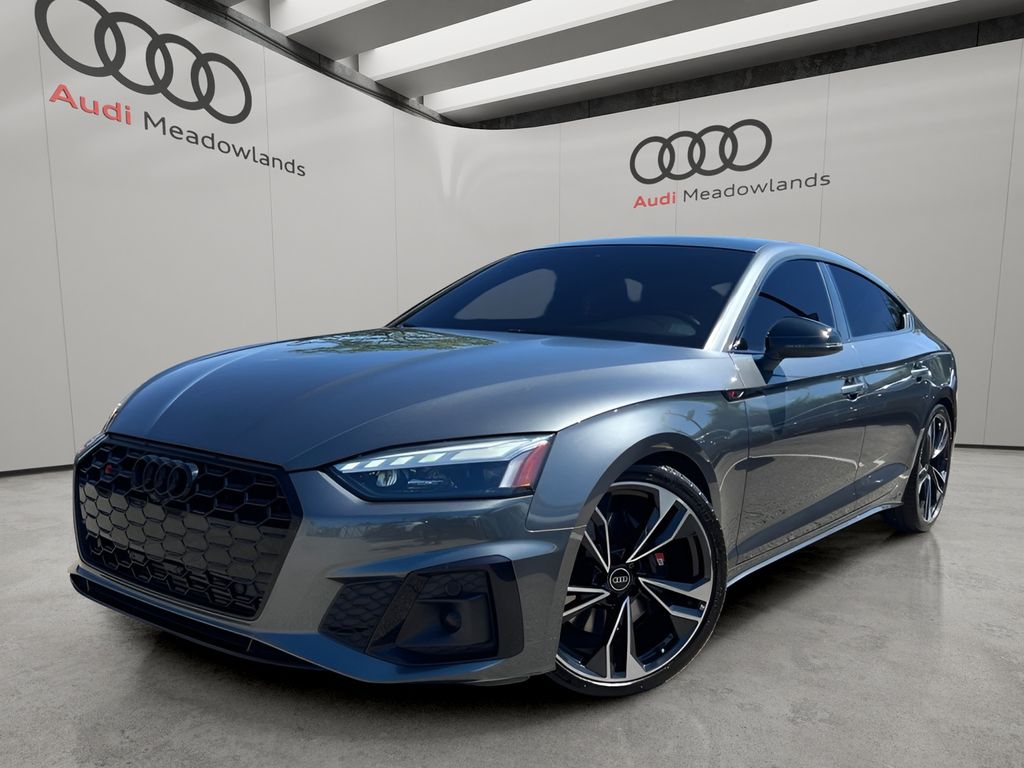 Daytona Gray Pearl 2023 Audi S5 Sportback Sedan All-Wheel Drive 8-Speed Automatic