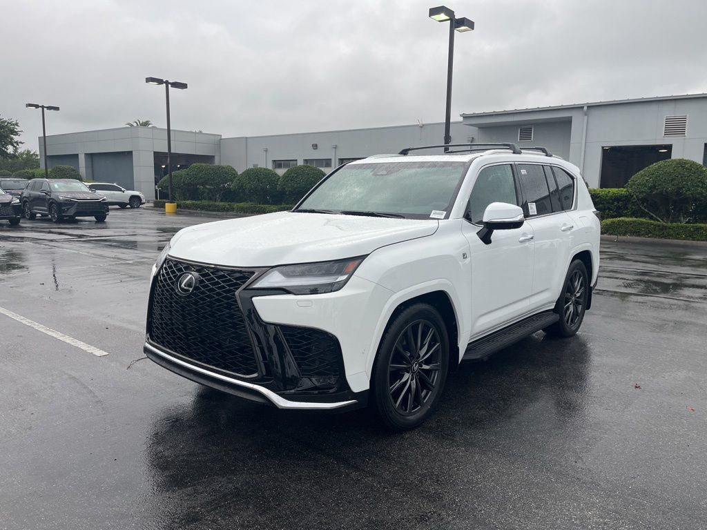 Ultra White 2026 Lexus LX Hybrid 700h F SPORT Handling AWD SUV / Crossover All-Wheel Drive Automatic
