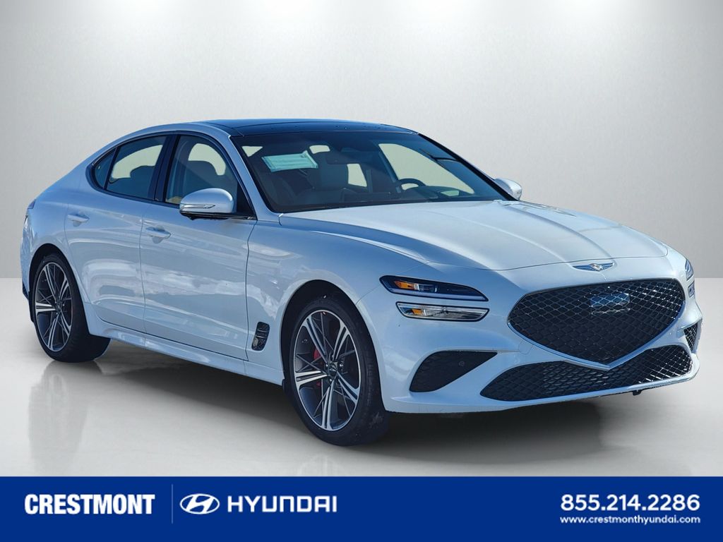 new 2025 Genesis G70 car, priced at $53,998