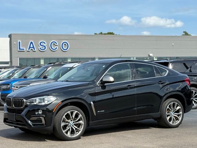 Black 2018 BMW X6 xDrive35i AWD SUV / Crossover All-Wheel Drive 8-Speed Automatic