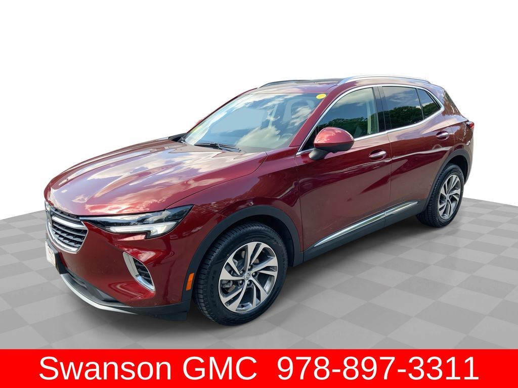 Cinnabar Metallic 2022 Buick Envision Essence AWD SUV / Crossover All-Wheel Drive 9-Speed Automatic