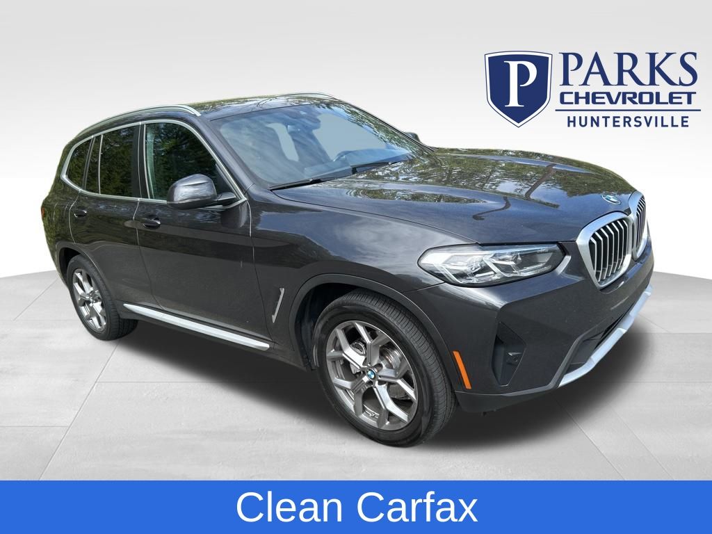 Gray (Dark Graphite Metallic) 2024 BMW X3 xDrive30i AWD SUV / Crossover All-Wheel Drive 8-Speed Automatic