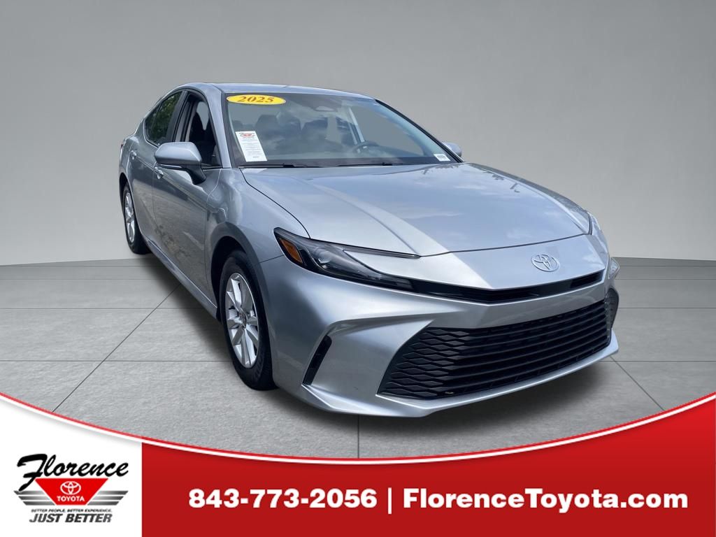 Celestial Silver Metallic 2025 Toyota Camry Sedan Front-Wheel Drive Continuously Variable Transmission