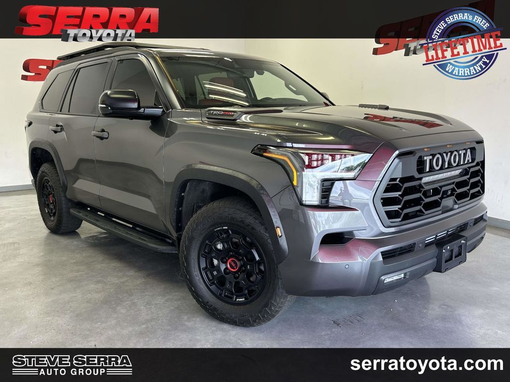 Magnetic Gray Metallic 2025 Toyota Sequoia SUV / Crossover Four-Wheel Drive Automatic