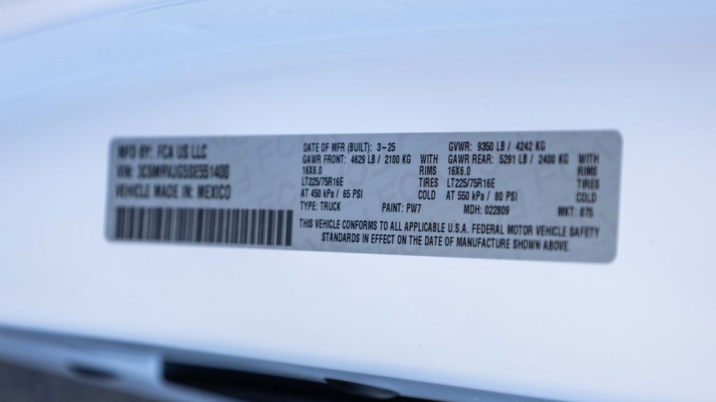 Used 2025 Ram ProMaster 3500 High Roof 3D Extended Cargo Van