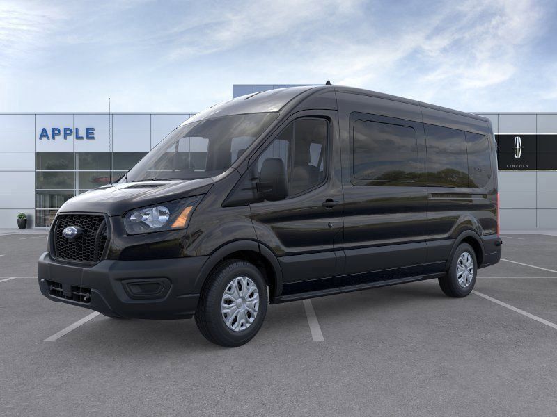 2024 Ford Transit-350 Passenger Van XL — Black Metallic