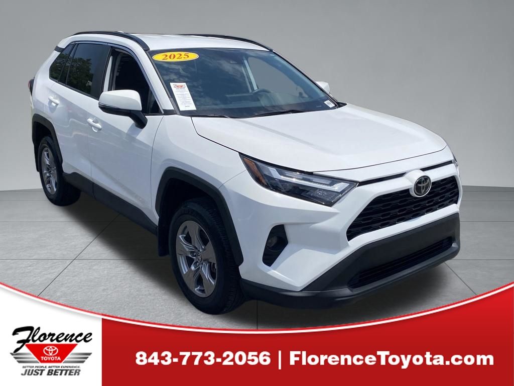Ice Cap 2025 Toyota RAV4 SUV / Crossover Front-Wheel Drive 8-Speed Automatic