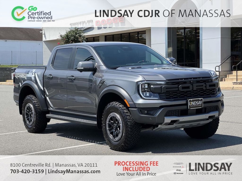 Gray Metallic 2025 Ford Ranger Pickup Truck Four-Wheel Drive Automatic