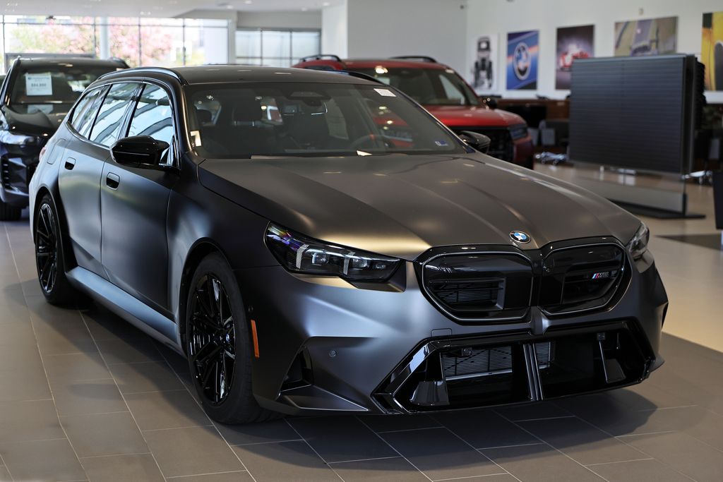 Gray (Frozen Deep Grey Metallic) 2027 BMW M5 Wagon All-Wheel Drive 8-Speed Automatic