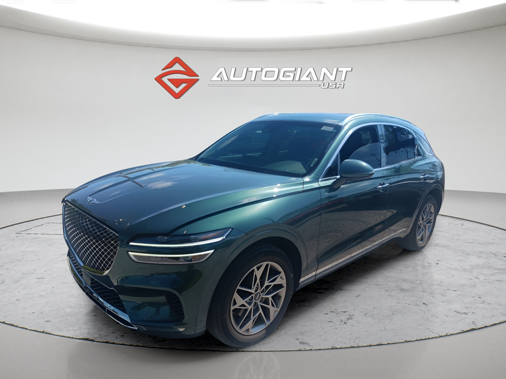 Cardiff Green 2022 Genesis GV70 SUV / Crossover All-Wheel Drive 8-Speed Automatic