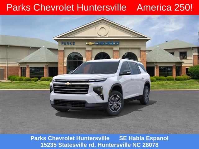 Summit White 2026 Chevrolet Traverse SUV / Crossover Front-Wheel Drive 8-Speed Automatic