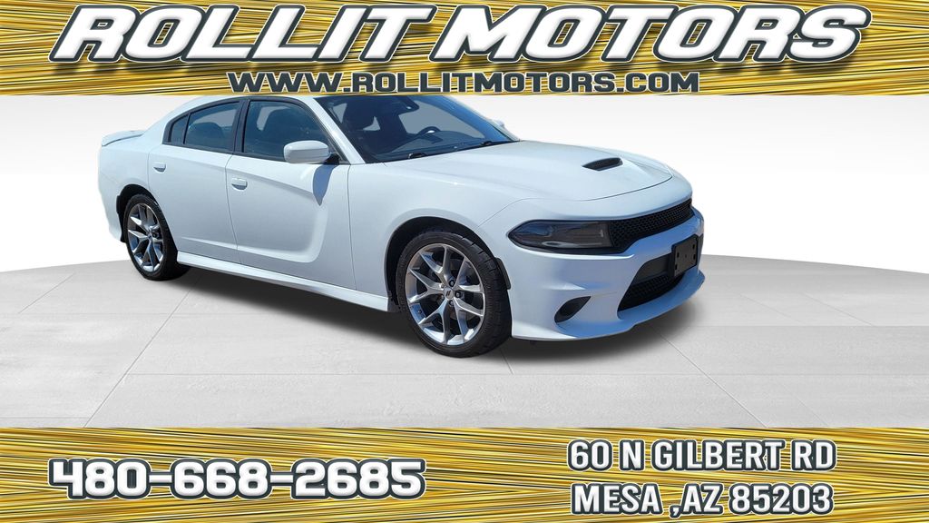 White Knuckle Clearcoat 2022 Dodge Charger Sedan Rear-Wheel Drive 8-Speed Automatic