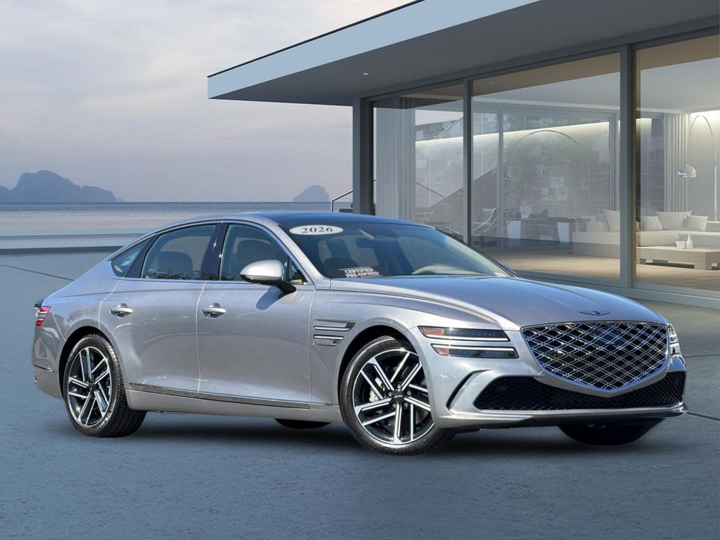 Savile Silver 2026 Genesis G80 Sedan All-Wheel Drive 8-Speed Automatic