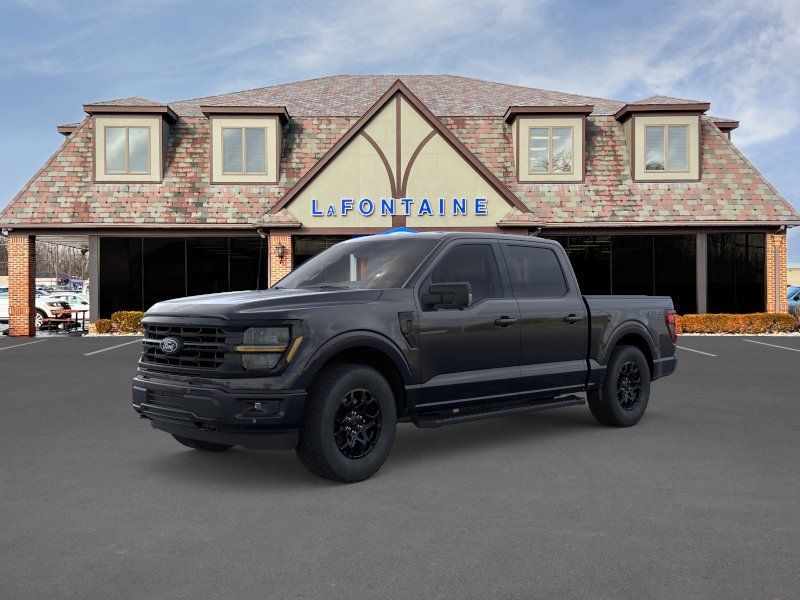 Black Metallic 2026 Ford F-150 Pickup Truck Four-Wheel Drive Automatic