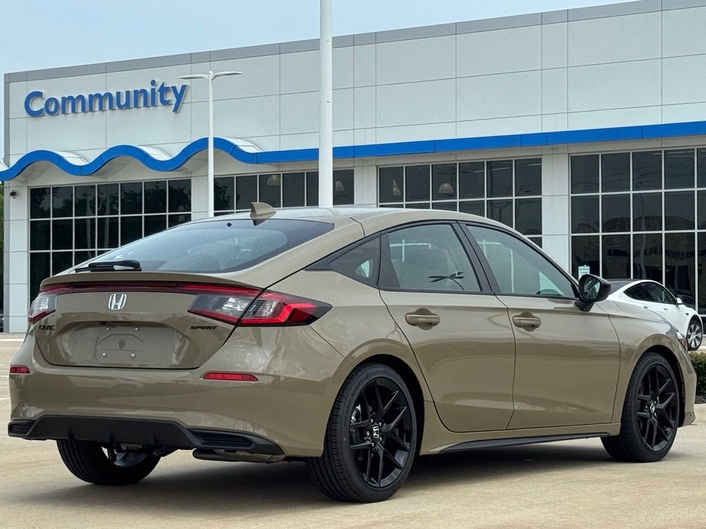 2026 Honda Civic Sport Tan at Community Honda