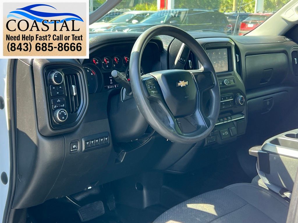 2022 Chevrolet Silverado 2500HD Work Truck White at Coastal Chevrolet Cadillac